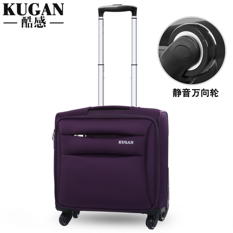 Business boarding case 16 inch trolley case men and women travel case Oxford cloth bag stewardess suitcase small light box