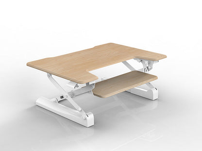 Lift table laptop monitor computer desktop heightened table standing desk mobile desk work