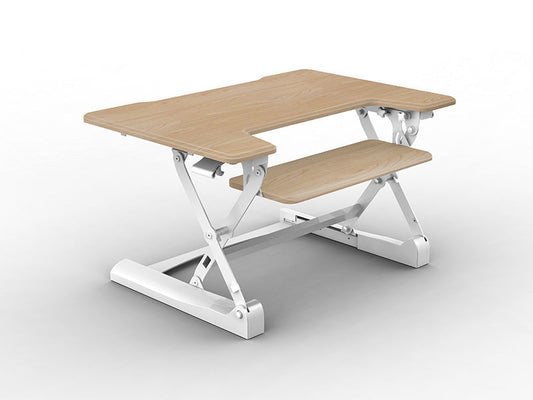 Lift table laptop monitor computer desktop heightened table standing desk mobile desk work