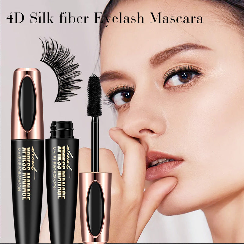 macfee mascara 4D រោមភ្នែក ធន់នឹងទឹក មិនប្រឡាក់និងប្រតាក់ មិនស្អិត និងមានរាងស្តើង