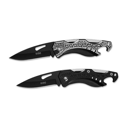 Stainless steel fruit knife outdoor knife folding knife multi-function knife camping portable mini knife