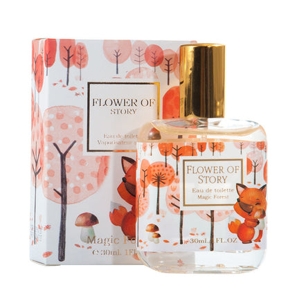 Flower Story Internet celebrity live broadcast hit girl student women's perfume long-lasting light fragrance fresh osmanthus light fragrance 30ml 