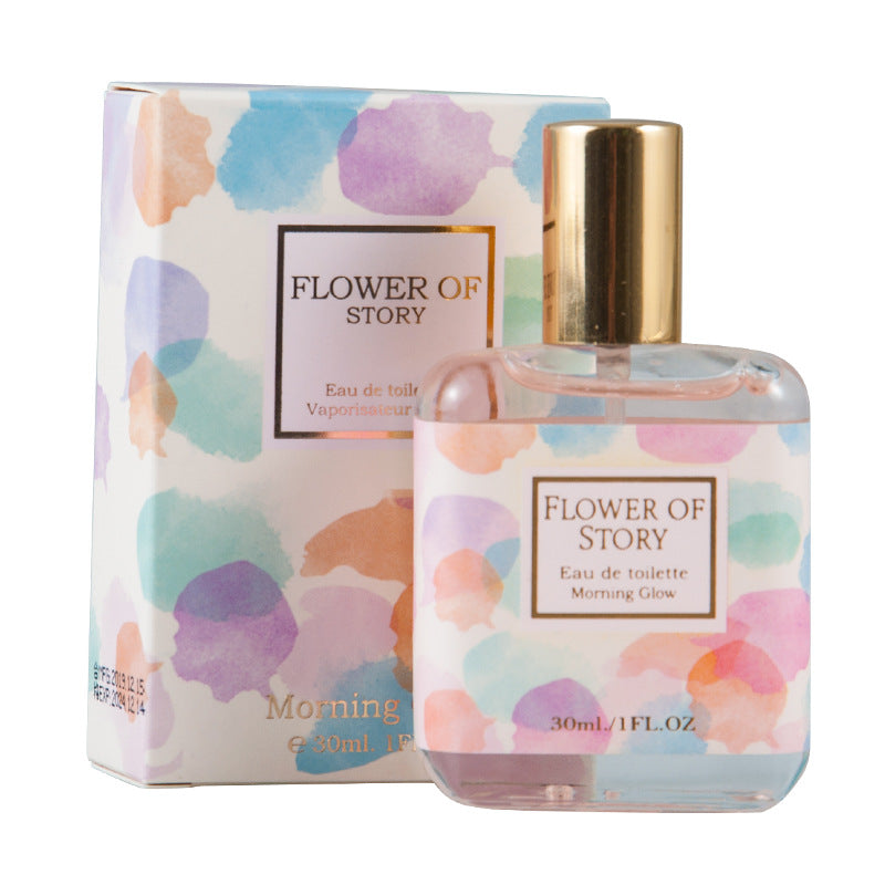 Flower Story Internet celebrity live broadcast hit girl student women's perfume long-lasting light fragrance fresh osmanthus light fragrance 30ml 