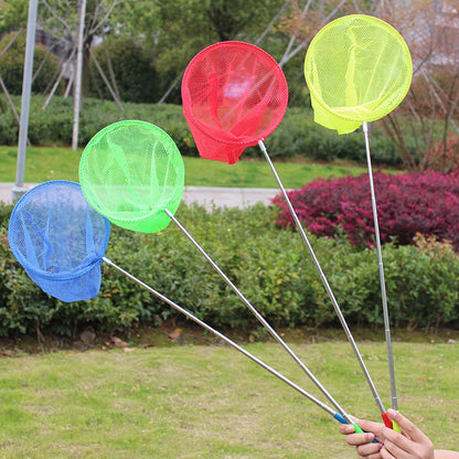 Manufacturers wholesale retractable fishing net children's fishing net bag butterfly net fishing insect net bag children's outdoor toys