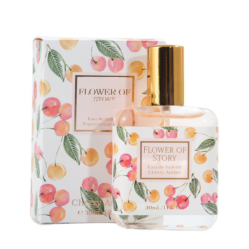 Flower Story Internet celebrity live broadcast hit girl student women's perfume long-lasting light fragrance fresh osmanthus light fragrance 30ml 