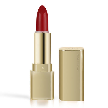 Gefeilia gold tube lipstick moisturizing, waterproof, sweat-proof, not easy to fade, easy to color, student lipstick wholesale 