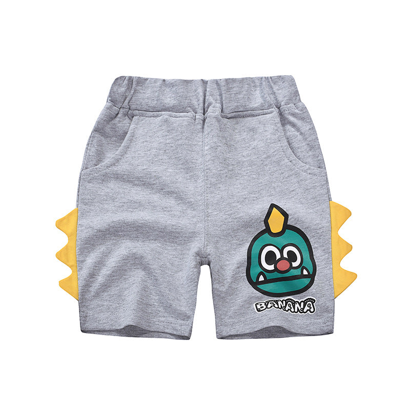 Factory direct sales be top children's clothing 2024 new summer children's dinosaur shorts Korean version boys pants trendy