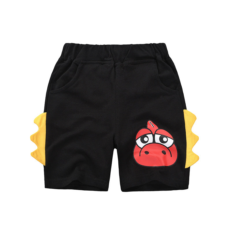 Factory direct sales be top children's clothing 2024 new summer children's dinosaur shorts Korean version boys pants trendy