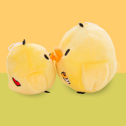 Nostril little yellow chicken doll big fat chicken little yellow chicken cute cartoon pillow plush toy little yellow duck