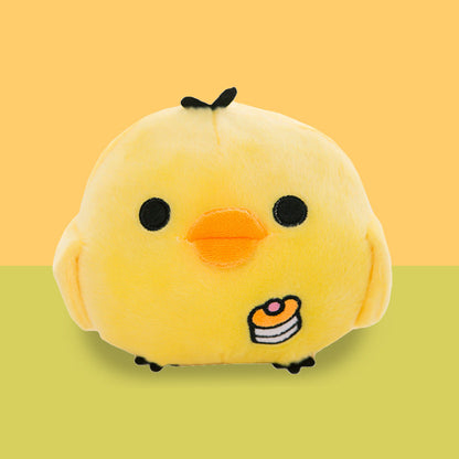 Nostril little yellow chicken doll big fat chicken little yellow chicken cute cartoon pillow plush toy little yellow duck