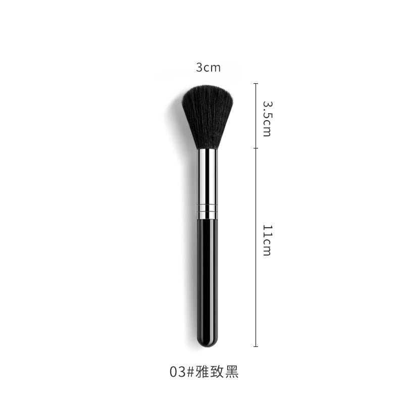 Nail dust brush pink rose flower shaped brush multifunctional nail trimming cleaning brush loose powder brush blush brush