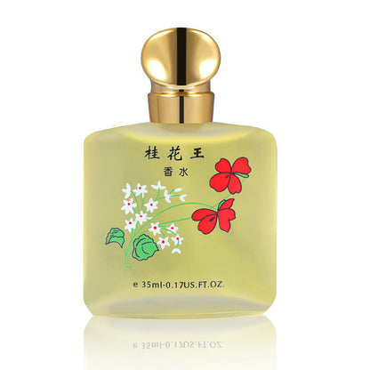 Qiuxia Osmanthus Fragrance Wang Men and Women Long-lasting Light Fragrance Student Small Fresh Rose Jasmine Fragrance Perfume Wholesale 