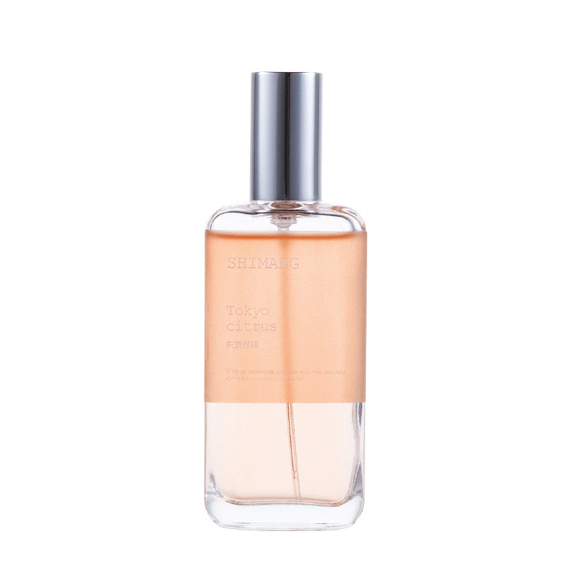 Internet celebrity live broadcast hit Shi Mang men and women long-lasting light perfume niche fresh natural peach milk flavor 50ML 