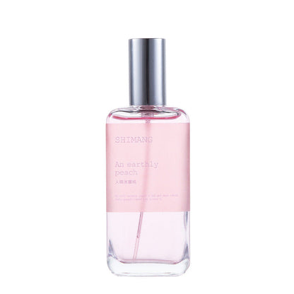 Internet celebrity live broadcast hit Shi Mang men and women long-lasting light perfume niche fresh natural peach milk flavor 50ML 