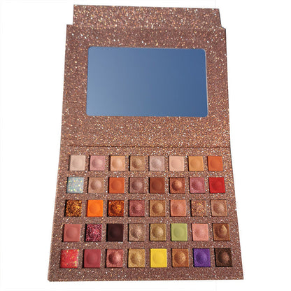 Such as Huatuo 40 color makeup eye shadow palette mashed potato glitter matte sequin eye shadow beginners affordable beauty wholesale 