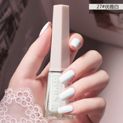 Ou Yafei's new no-bake nail polish 48 colors optional long-lasting non-fading non-peelable quick-drying nail polish wholesale