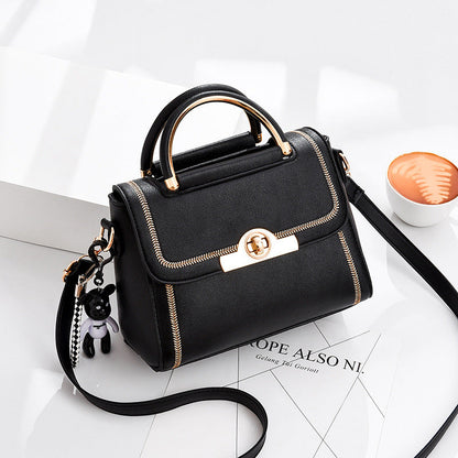 Autumn and winter new products 2024 fashion trend contrast color easy to match women's bags multi-color women's shoulder messenger bag one generation 