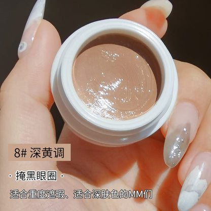 Han Ru concealer to cover facial spots, acne marks, acne repair cream to cover dark circles, tear grooves, tattoos, genuine wholesale