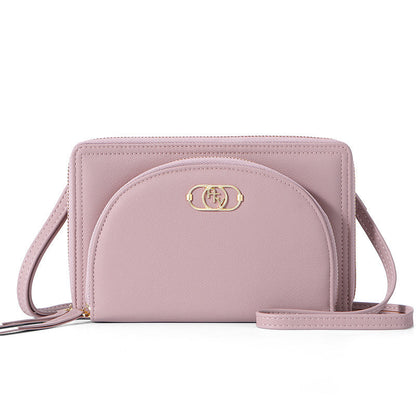 Perfect For You crossbody bag Women cross-border bag phone bag cross-borders multifunctional zipper shoulder bag pu bag 