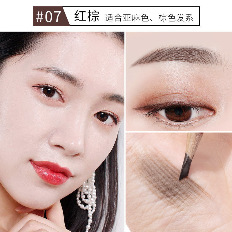 Eyebrow Maker Chopper Hard Core Eyebrow Pencil Non-fading Long-lasting Waterproof and Sweat-proof Clear Wild Eyebrows Makeup Artist Special