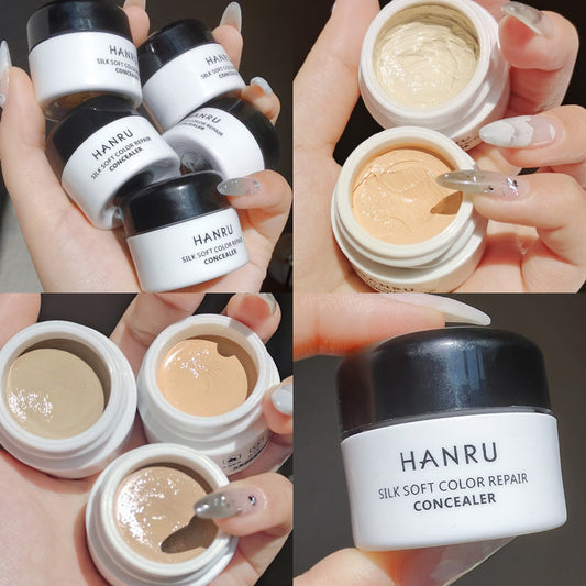 Han Ru concealer to cover facial spots, acne marks, acne repair cream to cover dark circles, tear grooves, tattoos, genuine wholesale