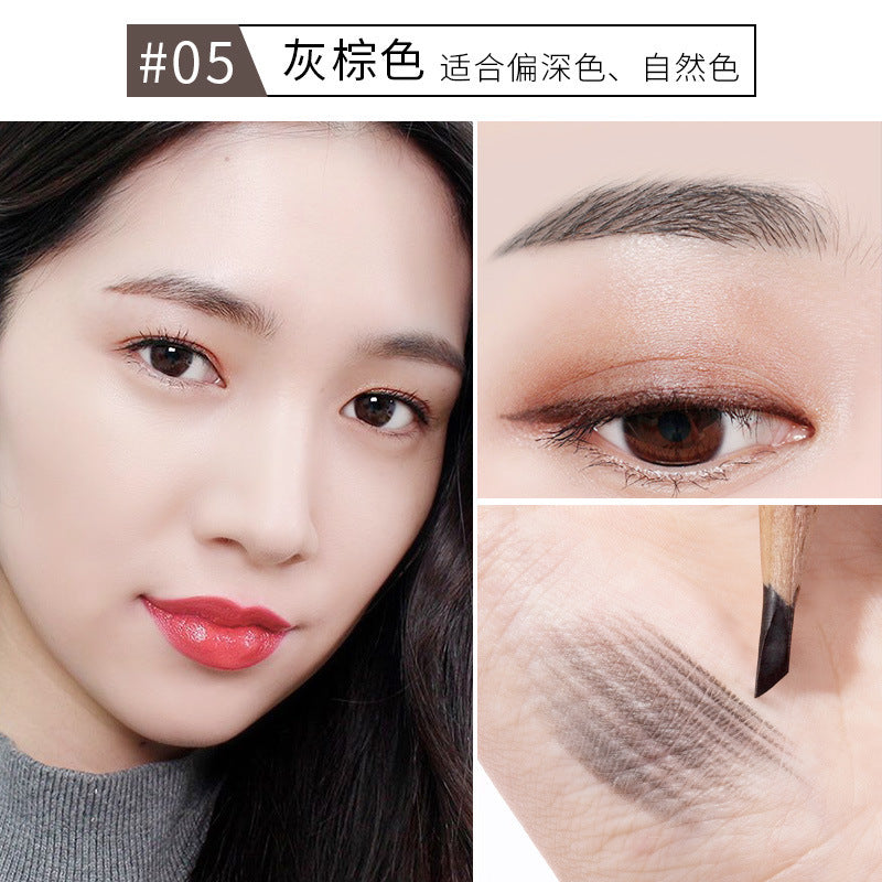 Eyebrow Maker Chopper Hard Core Eyebrow Pencil Non-fading Long-lasting Waterproof and Sweat-proof Clear Wild Eyebrows Makeup Artist Special