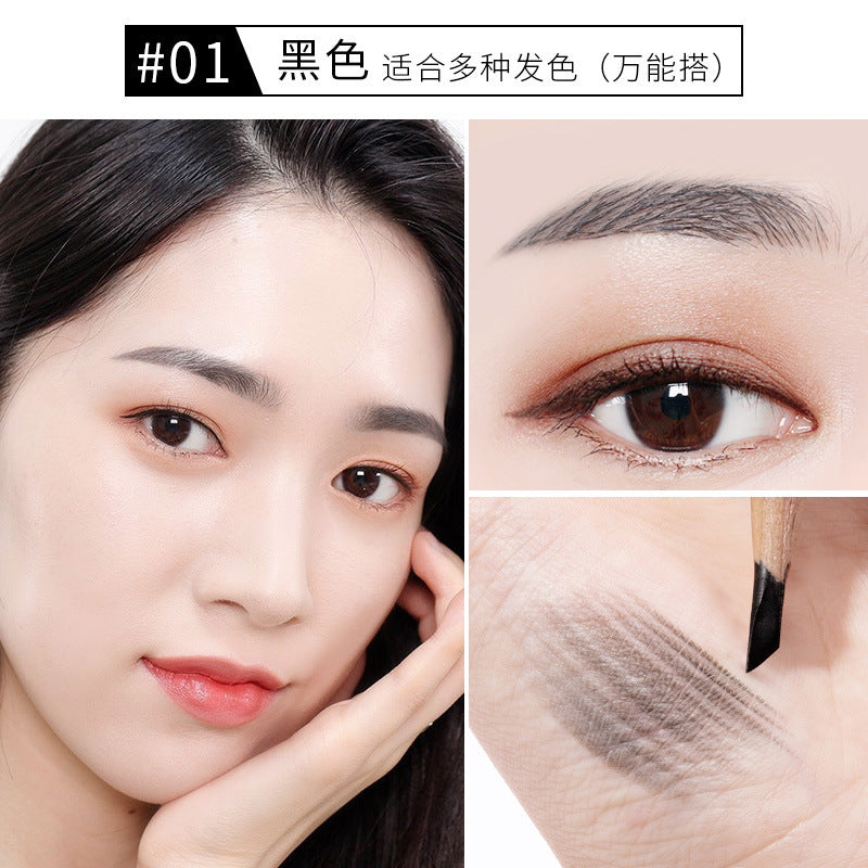 Eyebrow Maker Chopper Hard Core Eyebrow Pencil Non-fading Long-lasting Waterproof and Sweat-proof Clear Wild Eyebrows Makeup Artist Special