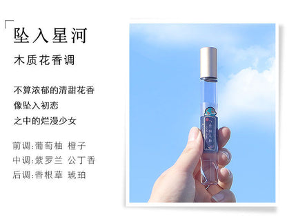 Internet celebrity hit Xiaocheng Yixiang Roller Perfume for female students Fresh and natural long-lasting Eau de Toilette Peach Roller Perfume 