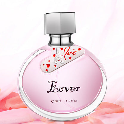 Lanting Paris Lover Women's Perfume Fresh Natural Light Fragrance Long-lasting Light Fragrance Internet Celebrity Hot Selling One Piece Dropshipping 50ml 