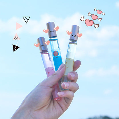 Internet celebrity hit Xiaocheng Yixiang Roller Perfume for female students Fresh and natural long-lasting Eau de Toilette Peach Roller Perfume 