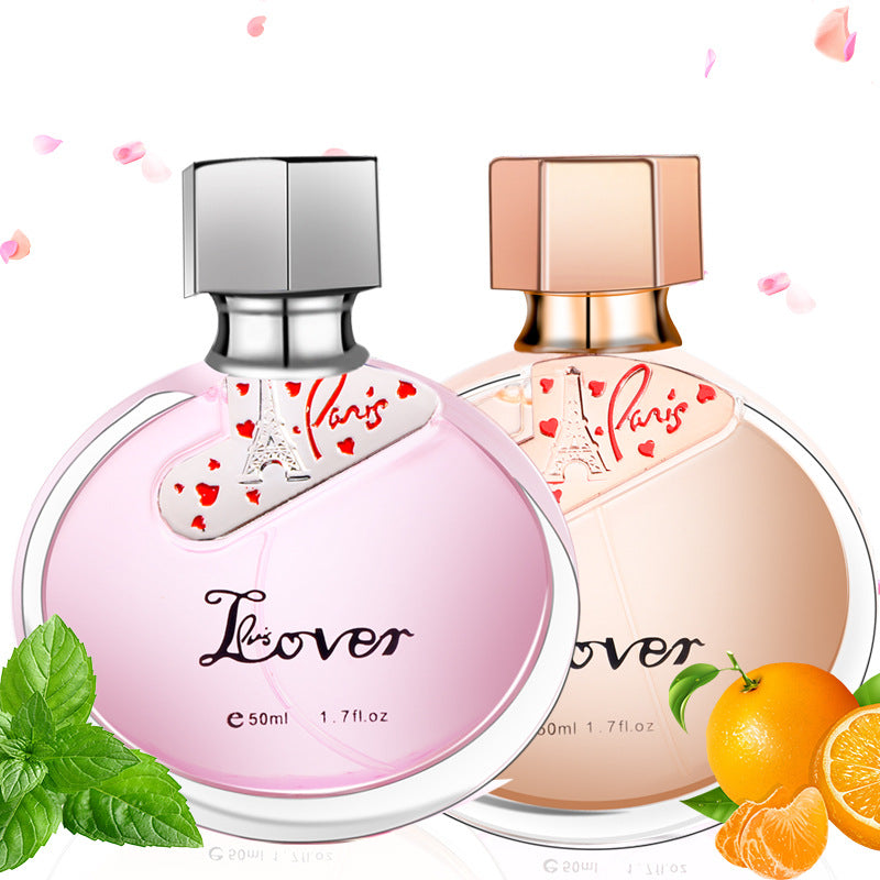 Lanting Paris Lover Women's Perfume Fresh Natural Light Fragrance Long-lasting Light Fragrance Internet Celebrity Hot Selling One Piece Dropshipping 50ml 