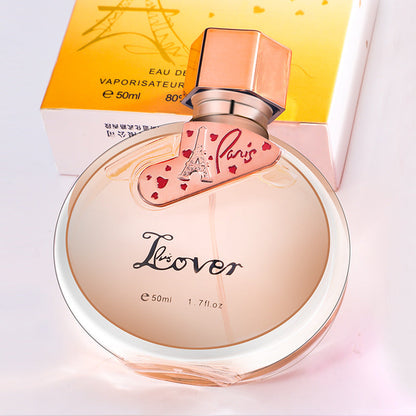 Lanting Paris Lover Women's Perfume Fresh Natural Light Fragrance Long-lasting Light Fragrance Internet Celebrity Hot Selling One Piece Dropshipping 50ml 