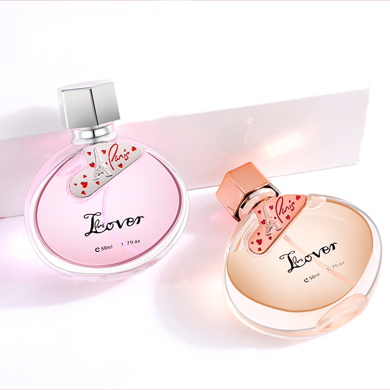 Lanting Paris Lover Women's Perfume Fresh Natural Light Fragrance Long-lasting Light Fragrance Internet Celebrity Hot Selling One Piece Dropshipping 50ml 