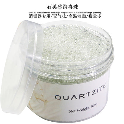 អង្កាំខ្សាច់ Quartz សម្រាប់ផ្គត់ផ្គង់ក្រចក ឧបករណ៍ធ្វើដោយដៃ ដបពិសេស អង្កាំខ្សាច់ សម្រាប់សម្លាប់មេរោគ ពិសេស