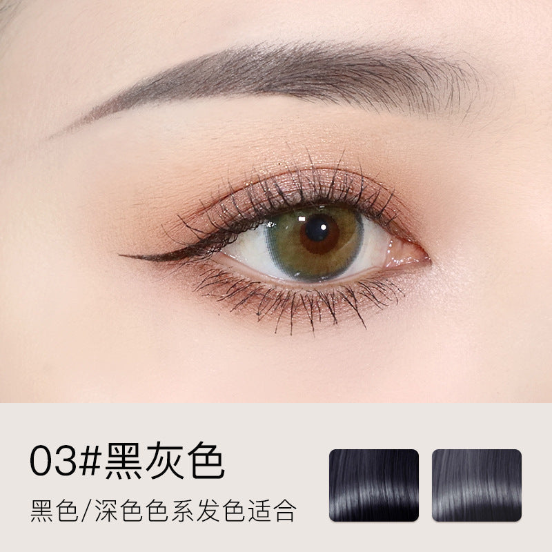 Small gold bar double-head eyebrow pencil with ultra-fine refill Small gold chopsticks waterproof and sweat-proof long-lasting non-smudged fine eyebrow pencil