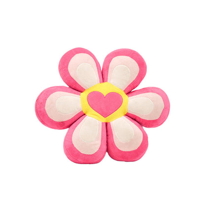 New style cartoon cute flower-shaped cushion pillow pink petal cushion plush toy ornaments children's gift