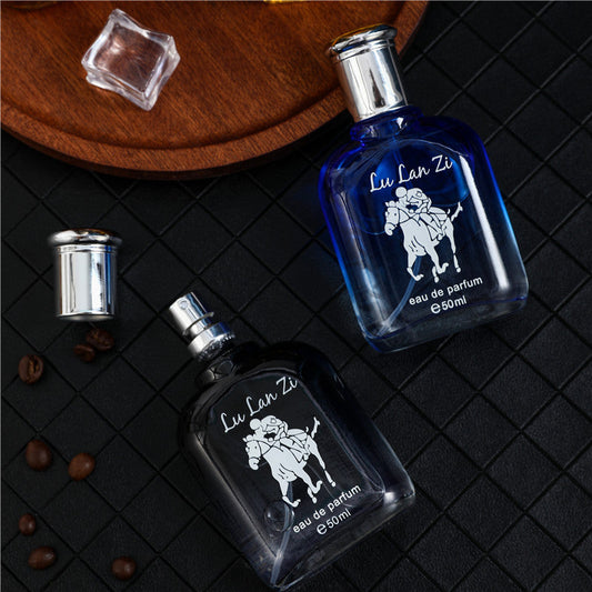 Lulanzi Knight Cologne men's perfume lasting light fragrance fresh and natural blue gentleman ocean fragrance student 