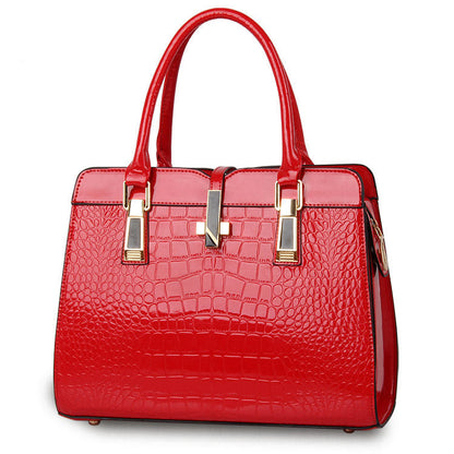 2024 autumn and winter fashion trend women's bag crocodile pattern shoulder crossbody handbag one piece drop shipping 