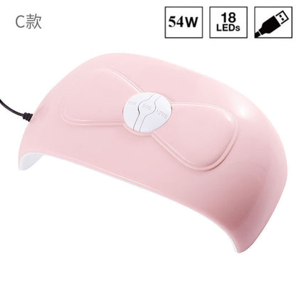 54w large space dual light source UV nail lamp sun nail lamp pink led light therapy machine nail light therapy machine