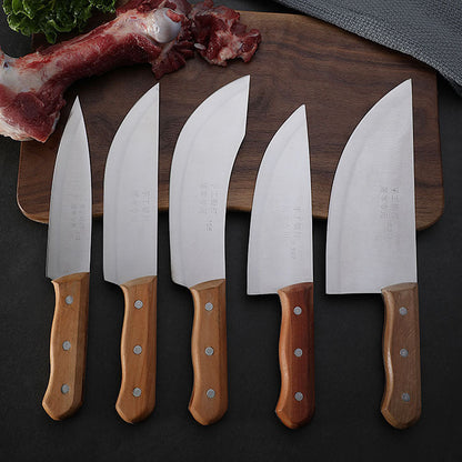 Yangjiang knife stainless steel boning knife hand-forged slaughter knife meat cutting knife pig slaughter sheep special knife