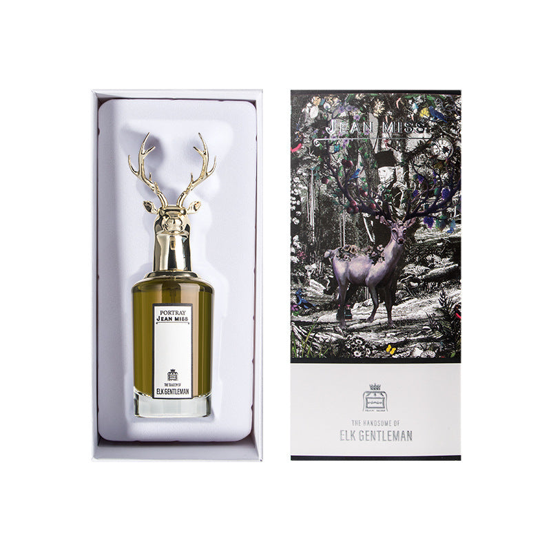 Xiaocheng Yixiang Animal Head Perfume for Women Long-lasting Light Fragrance Douyin Hot Fox Elk Animal Perfume Wholesale 80M