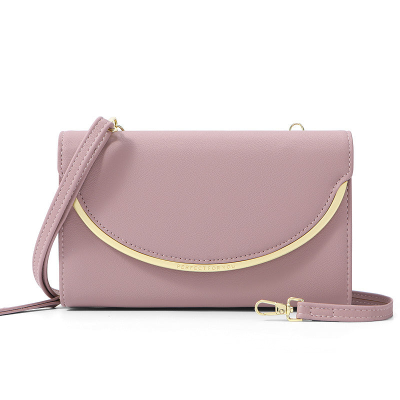 perfect for you messenger bag ladies bag small square bag simple high-end large capacity pu shoulder bag 