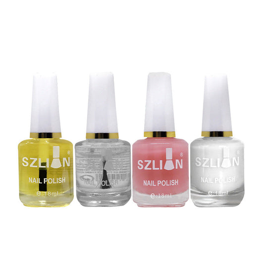 Transparent healthy nail polish quick-drying healthy mild nail polish base oil nail care nutrition oil nail edge oil 15ml