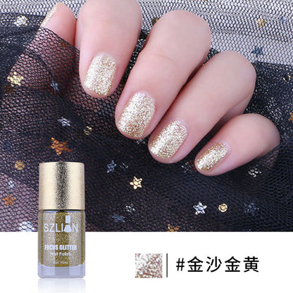 New Smoothie Nail Polish Large Capacity Sands Series Waterproof Quick Dry Long-lasting No Fading 15ml Nail Polish