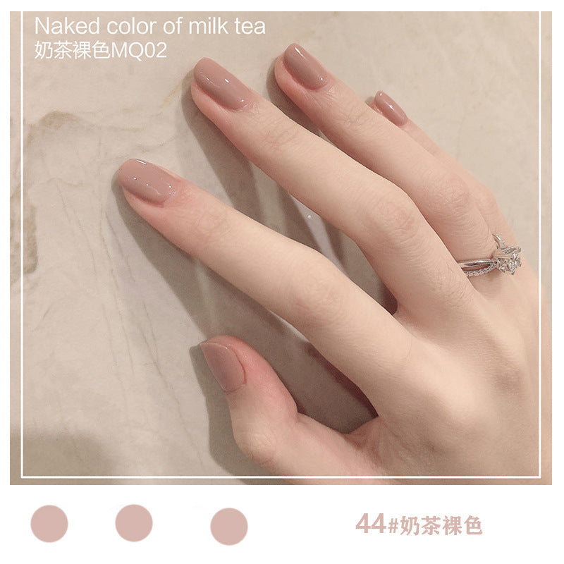 Water-based nail polish, no baking, tearable, transparent, peelable, quick-drying polish set, popular nail polish base oil 