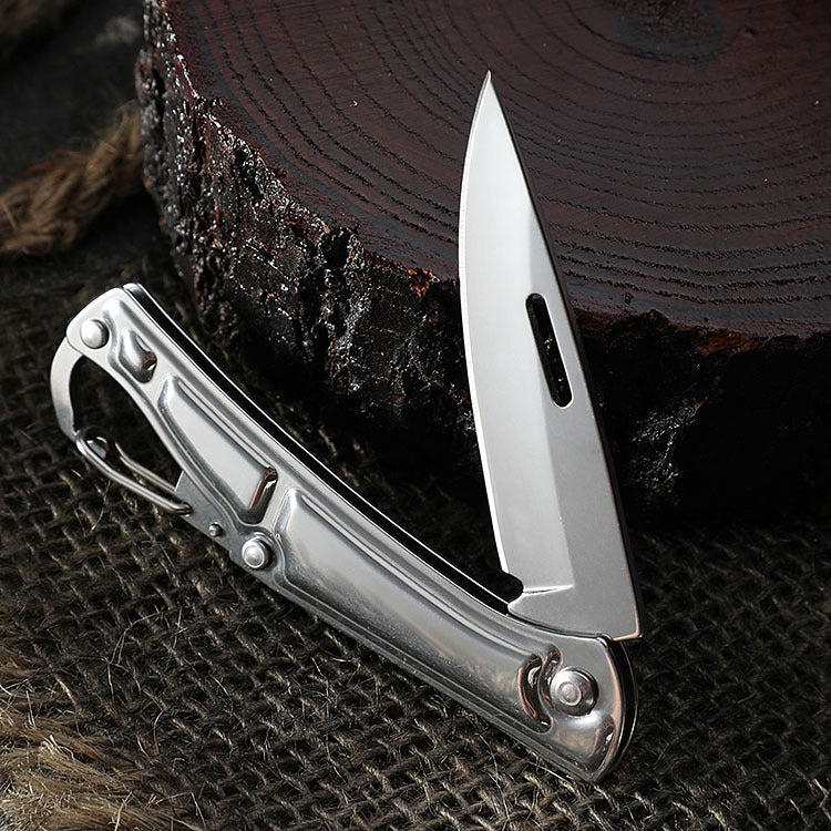 New mini outdoor folding knife stainless steel camping knife portable fruit knife