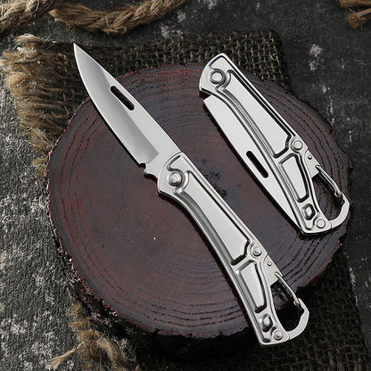 New mini outdoor folding knife stainless steel camping knife portable fruit knife