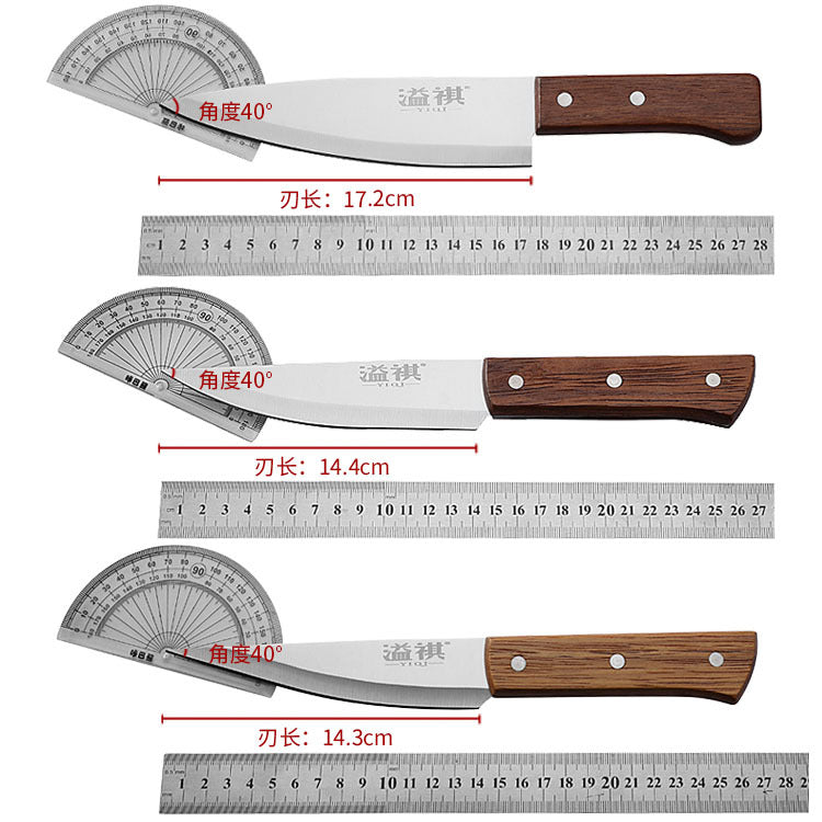 Stainless steel boning knife butcher knife pig skinning knife beef cutting knife vegetable market sheep meat cutting knife