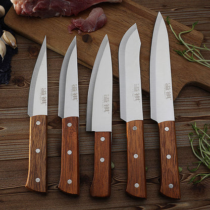 Stainless steel boning knife butcher knife pig skinning knife beef cutting knife vegetable market sheep meat cutting knife