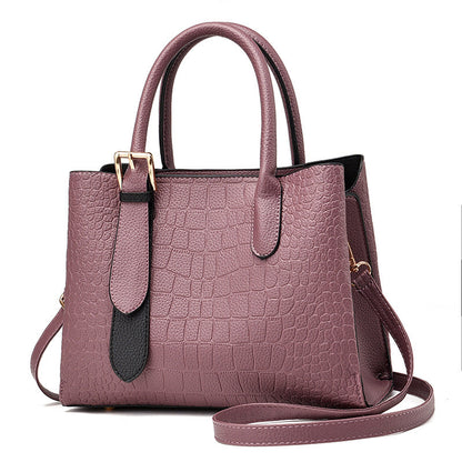 2024 autumn and winter fashion European and American retro style women's multi-color shoulder crossbody handbag one generation 